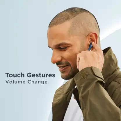 8th Gen. Smartwatch  (Blue Strap, Free) & Airdopes  upto 17.5 Hours Playback and ASAP Charge Bluetooth Headset  (Blue Thunder, True Wireless)