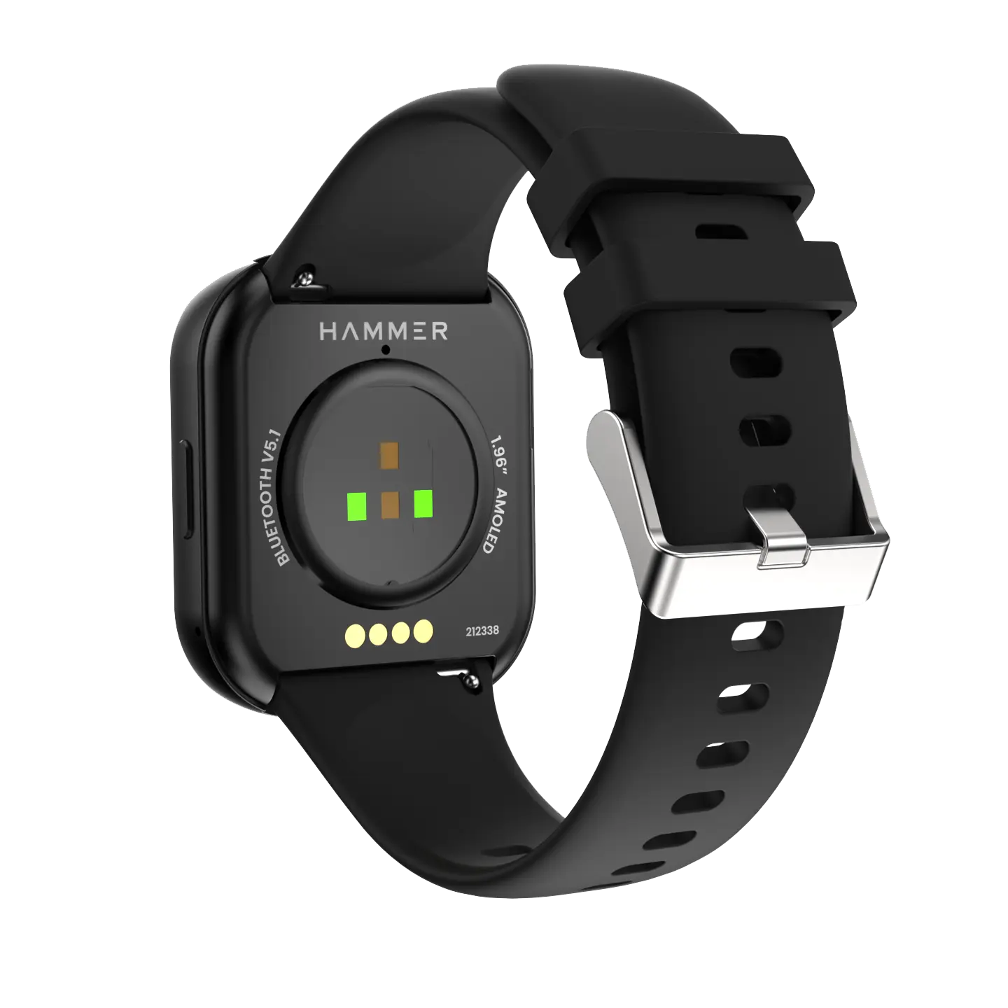 Hammer Robust Smartwatch & Solitude Bluetooth Earbuds (Combo)