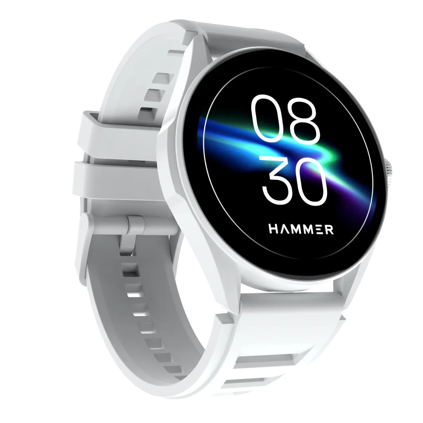 Hammer Cyclone Round dial smart watch & Stellar TWS Earbuds (Combo)