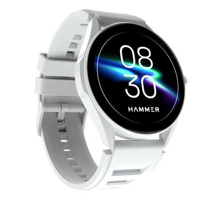 Hammer Cyclone Round dial smart watch & Stellar TWS Earbuds (Combo)