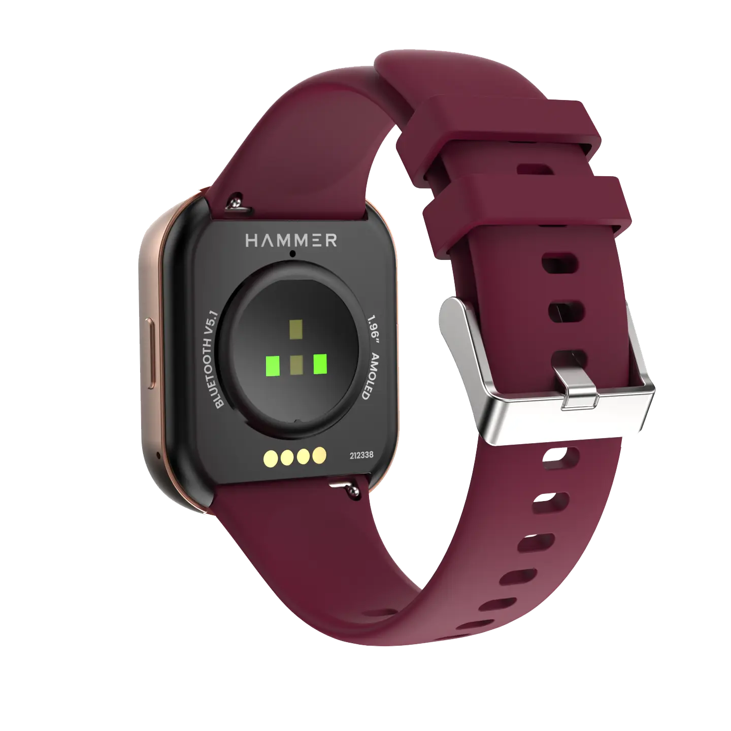 Hammer Robust Smartwatch & Solitude Bluetooth Earbuds (Combo)
