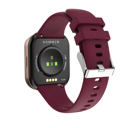 Hammer Robust Smartwatch & Solitude Bluetooth Earbuds (Combo)